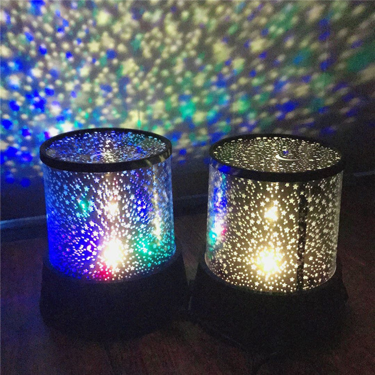 Night Light Projector Lamp Colorful Star Light (Random Color)