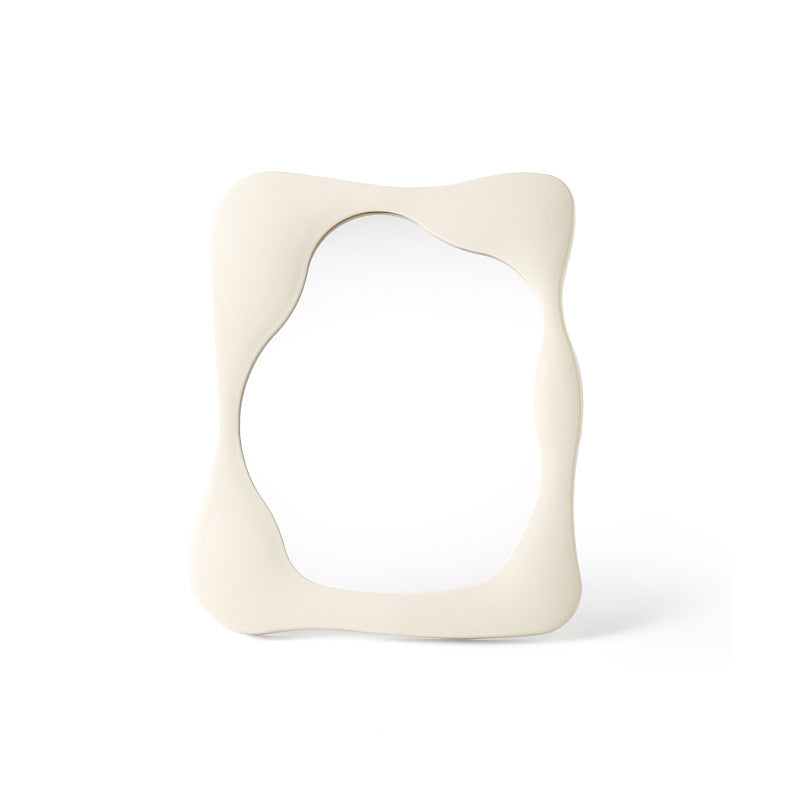 Special-shaped Living Room Cosmetic Mirror Desktop Plastic