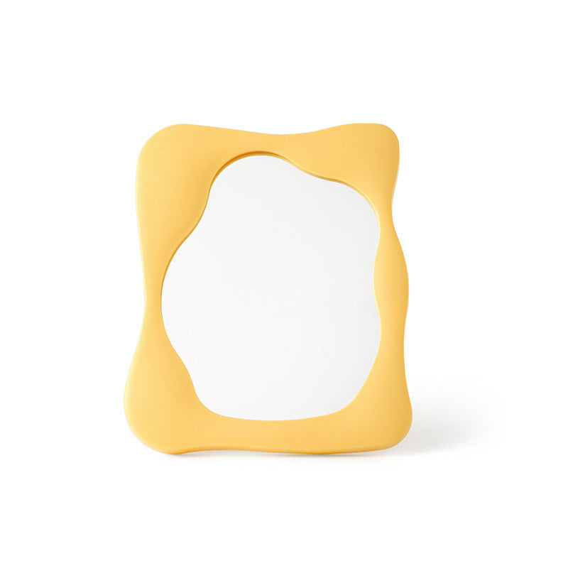 Special-shaped Living Room Cosmetic Mirror Desktop Plastic