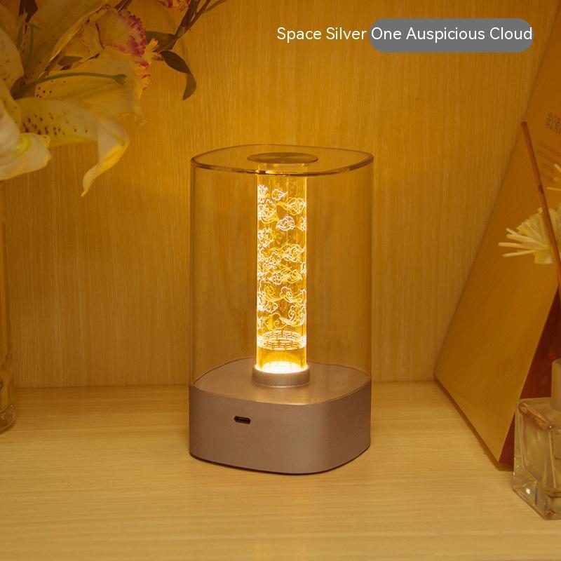 Smart Touch LED Lamp – USB Rechargeable Mood Light for Bedroom, Desk