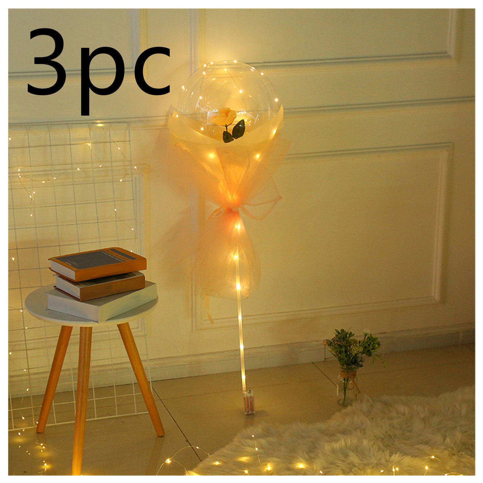 This Glowing Rose Balloon Is Going Viral 🌹 LED Light-Up Bouquet for Gifts & Room Vibes!