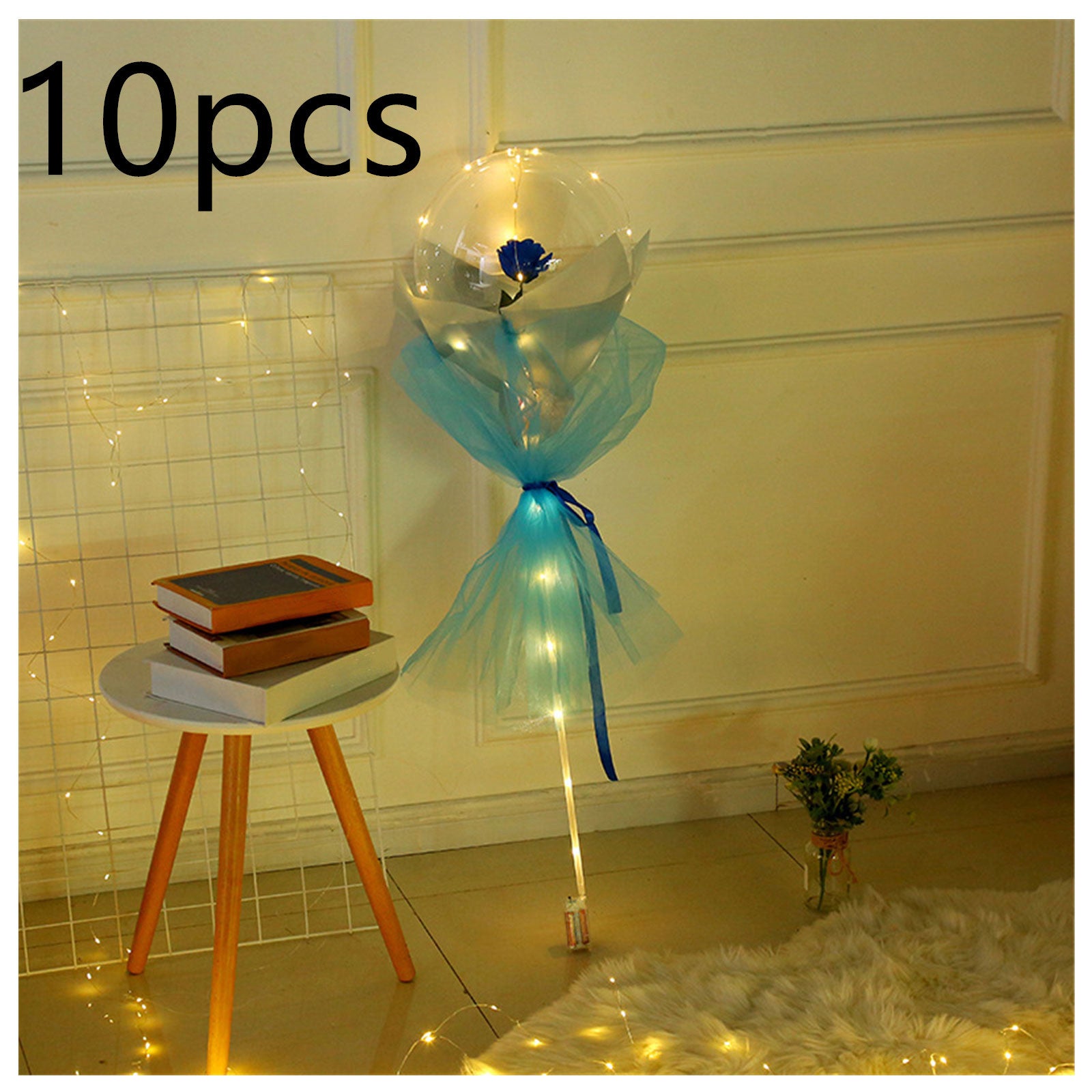 This Glowing Rose Balloon Is Going Viral 🌹 LED Light-Up Bouquet for Gifts & Room Vibes!