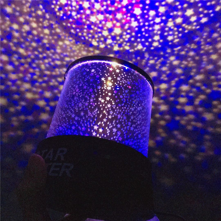 Night Light Projector Lamp Colorful Star Light (Random Color)