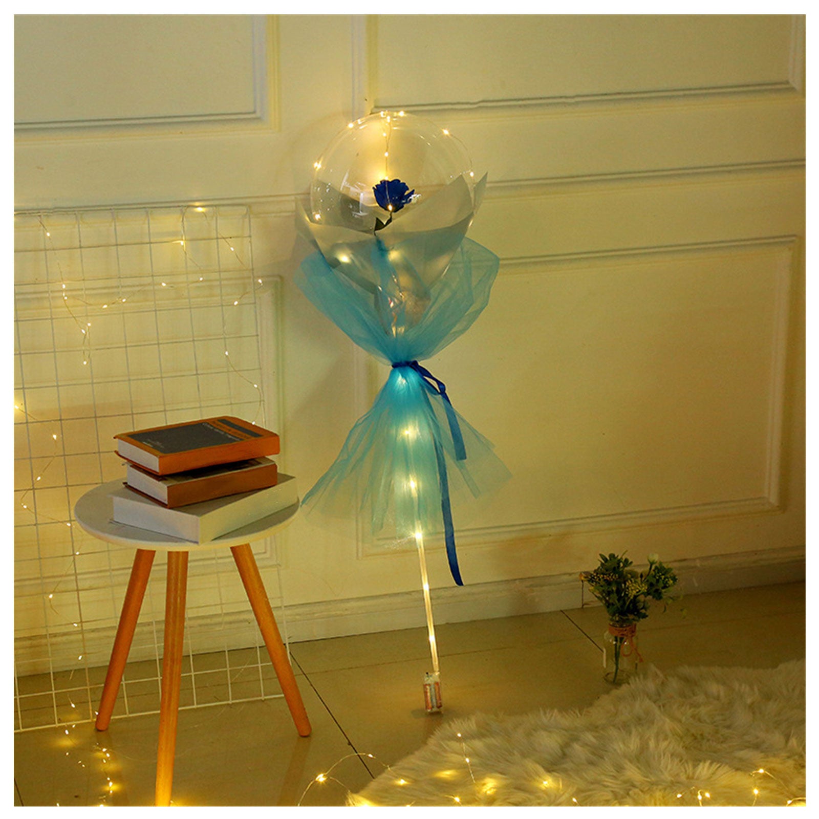 This Glowing Rose Balloon Is Going Viral 🌹 LED Light-Up Bouquet for Gifts & Room Vibes!