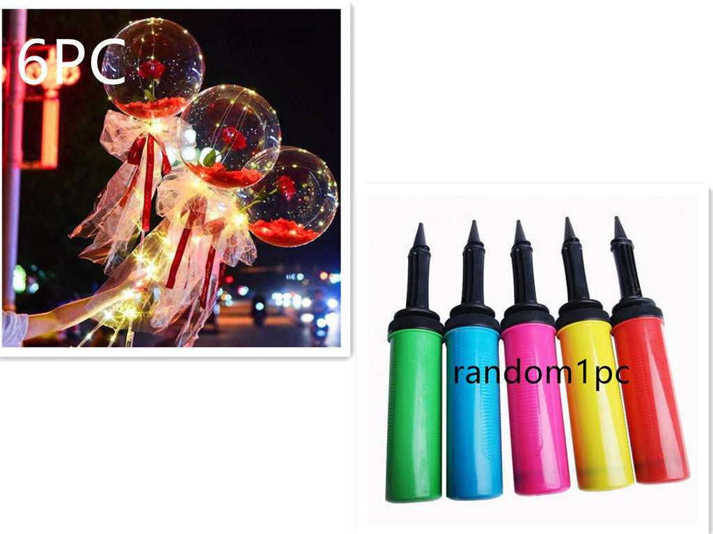 This Glowing Rose Balloon Is Going Viral 🌹 LED Light-Up Bouquet for Gifts & Room Vibes!