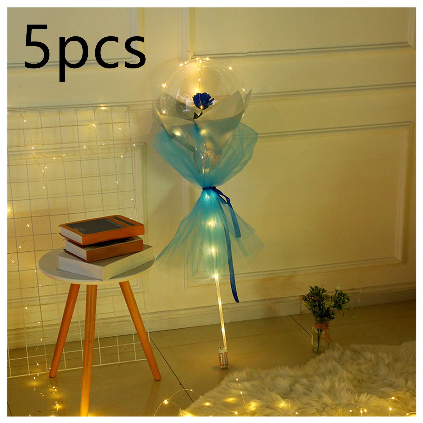 This Glowing Rose Balloon Is Going Viral 🌹 LED Light-Up Bouquet for Gifts & Room Vibes!