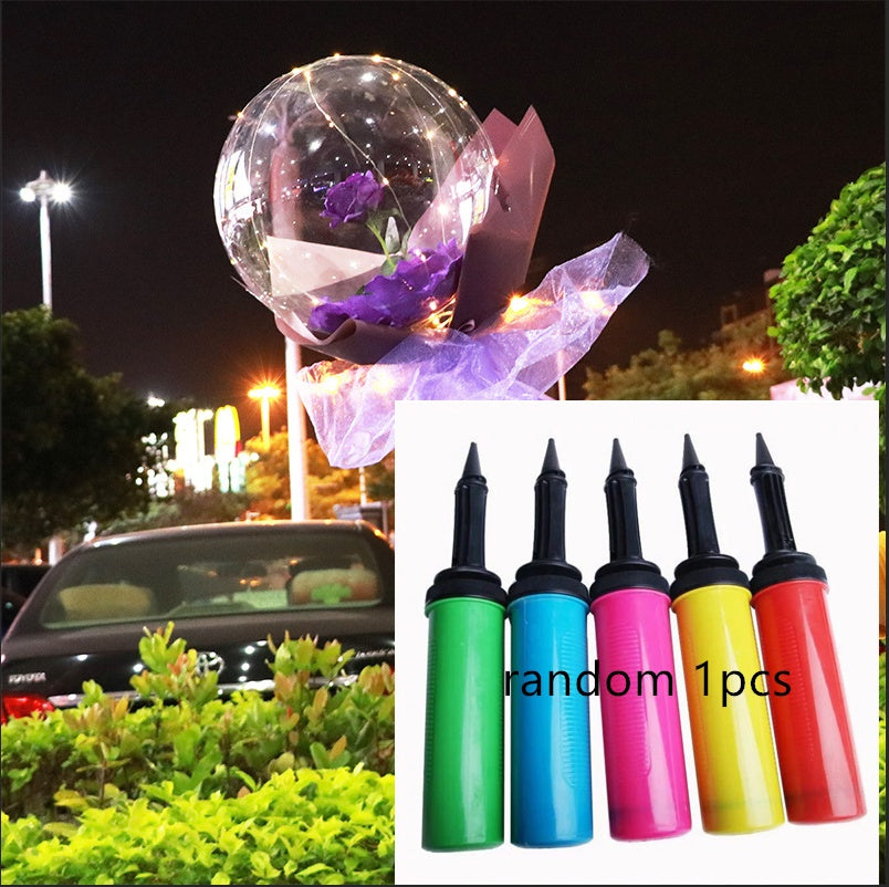 This Glowing Rose Balloon Is Going Viral 🌹 LED Light-Up Bouquet for Gifts & Room Vibes!