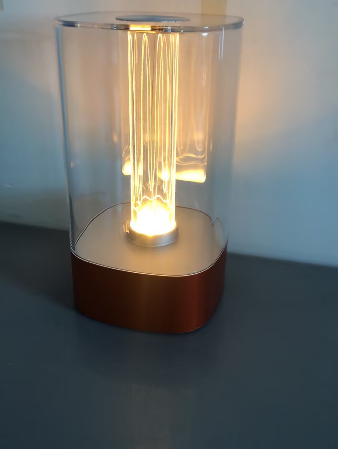 Smart Touch LED Lamp – USB Rechargeable Mood Light for Bedroom, Desk