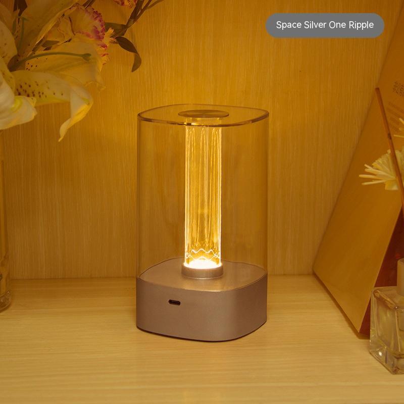 Smart Touch LED Lamp – USB Rechargeable Mood Light for Bedroom, Desk